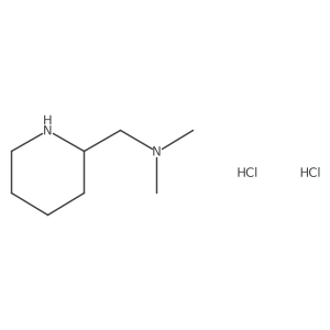 (R)-N,N-Dimethyl-2-piperidinemethanamine dihydrochloride Structure