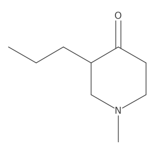 1-Methyl-3-propylpiperidin-4-one Structure