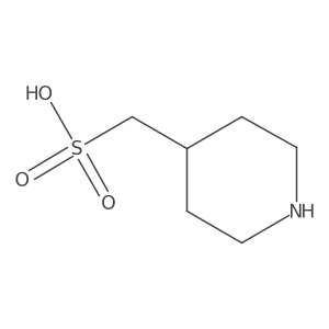 Piperidin-4-ylmethanesulfonic acid结构式