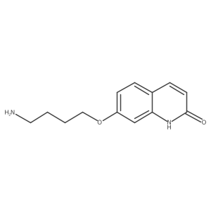 7-(4-Aminobutoxy)-2(1H)-quinolinone结构式