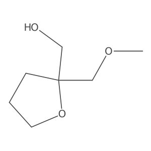 [2-(Methoxymethyl)oxolan-2-yl]methanol Structure