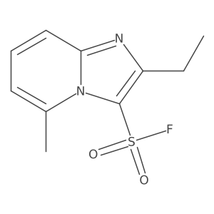 2-Ethyl-5-methylimidazo[1,2-a]pyridine-3-sulfonyl fluoride Structure