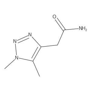 2-(dimethyl-1H-1,2,3-triazol-4-yl)acetamide Structure