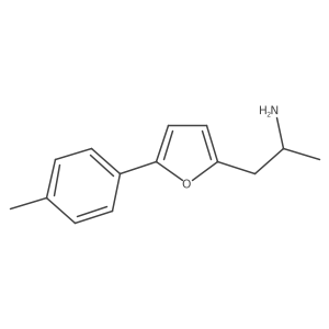 (2R)-1-[5-(4-methylphenyl)furan-2-yl]propan-2-amine Structure