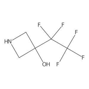 3-(Pentafluoroethyl)azetidin-3-ol Structure