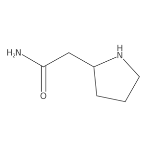 (R)-2-(Pyrrolidin-2-yl)acetamide Structure