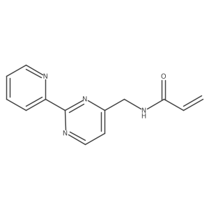 N-[(2-Pyridin-2-ylpyrimidin-4-yl)methyl]prop-2-enamide Structure