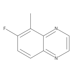 6-Fluoro-5-methylquinoxaline Structure