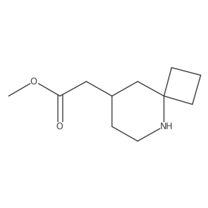 Methyl 2-{5-azaspiro[3.5]nonan-8-yl}acetate Structure