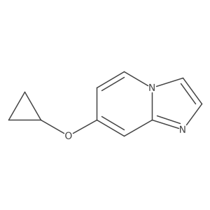 7-(Cyclopropyloxy)imidazo[1,2-a]pyridine Structure