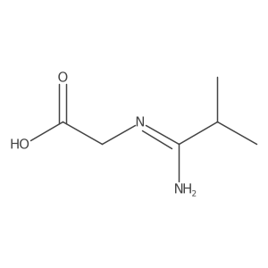 N-(1-Imino-2-methylpropyl)glycine结构式