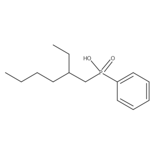 Phosphinic acid, (2-ethylhexyl)phenyl- Structure