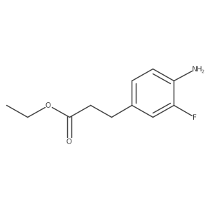 Ethyl 3-(4-amino-3-fluorophenyl)propanoate Structure