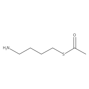 1-[(4-Aminobutyl)sulfanyl]ethan-1-one结构式
