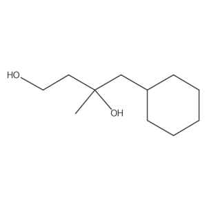 4-Cyclohexyl-3-methyl-1,3-butanediol结构式