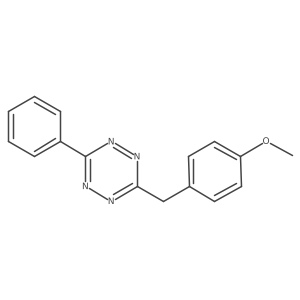 6-(4-Methoxyphenyl)-3-phenyl-1,2,4,5-tetrazine Structure