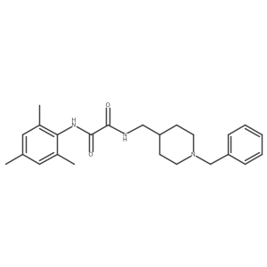 N1-((1-benzylpiperidin-4-yl)methyl)-N2-mesityloxalamide Structure