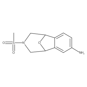 3-(Methylsulfonyl)-2,3,4,5-tetrahydro-1H-1,5-epoxyBenzo[d]azepin-7-amine Structure
