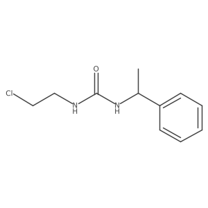 1-(2-chloroethyl)-3-[(1S)-1-phenylethyl]urea Structure