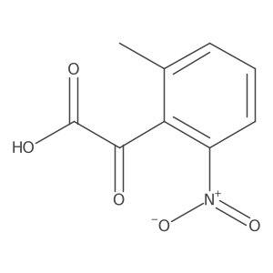 2-(2-Methyl-6-nitrophenyl)-2-oxoacetic acid结构式