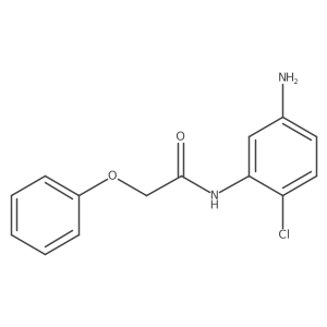 N-(5-Amino-2-chlorophenyl)-2-phenoxyacetamide结构式