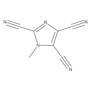 1H-Imidazole-2,4,5-tricarbonitrile, 1-methyl-结构式