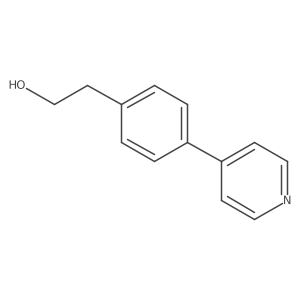 2-[4-(Pyridin-4-yl)phenyl]ethanol Structure