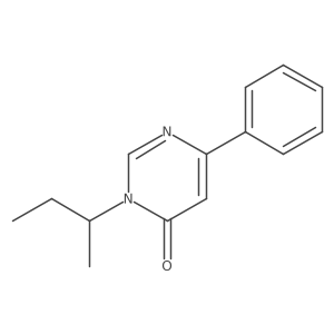 3-(sec-butyl)-6-phenylpyrimidin-4(3H)-one Structure