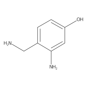 3-Amino-4-(aminomethyl)phenol Structure