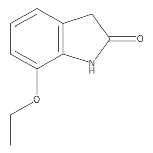 7-ethoxy-2,3-dihydro-1H-indol-2-one Structure