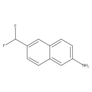 6-(Difluoromethyl)naphthalen-2-amine Structure