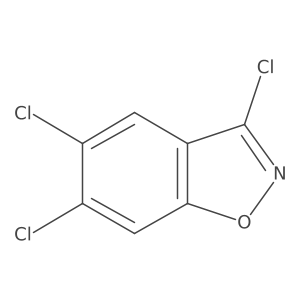 3,5,6-Trichloro-1,2-benzoxazole结构式