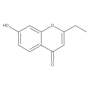 2-ethyl-7-hydroxy-4H-chromen-4-one结构式