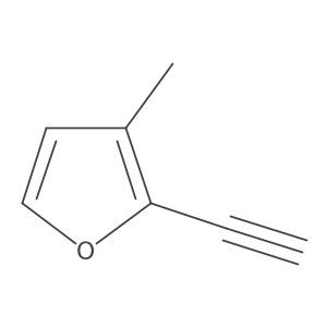 2-Ethynyl-3-methylfuran结构式