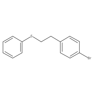 (4-Bromophenethyl)(phenyl)sulfane Structure