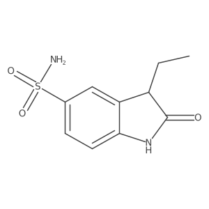 3-Ethyl-2-oxoindoline-5-sulfonamide Structure