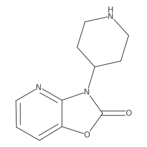 3-Piperidin-4-yl-[1,3]oxazolo[4,5-b]pyridin-2-one Structure