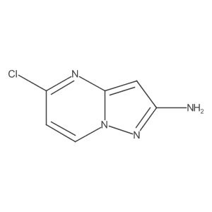 5-Chloropyrazolo[1,5-a]pyrimidin-2-amine结构式