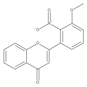 2-(3-Methoxy-2-nitrophenyl)-4H-chromen-4-one Structure