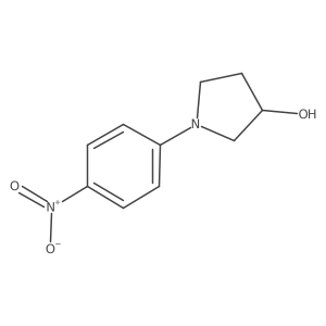 (3R)-1-(4-nitrophenyl)pyrrolidin-3-ol结构式
