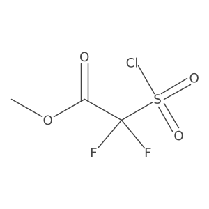2,2-Difluoro-2-chlorosulfonylacetic acid methyl ester结构式