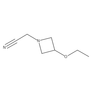 2-(3-Ethoxyazetidin-1-yl)acetonitrile结构式