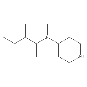 N-methyl-N-(3-methylpentan-2-yl)piperidin-4-amine Structure