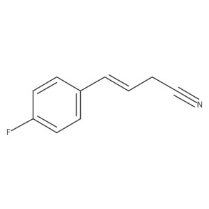 4-(4-Fluorophenyl)but-3-enenitrile结构式