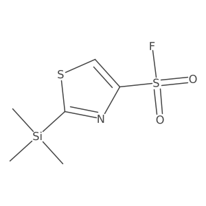 2-(Trimethylsilyl)-1,3-thiazole-4-sulfonyl fluoride结构式