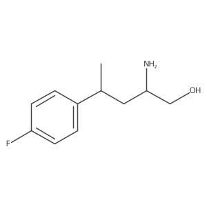 2-Amino-4-(4-fluorophenyl)pentan-1-ol Structure