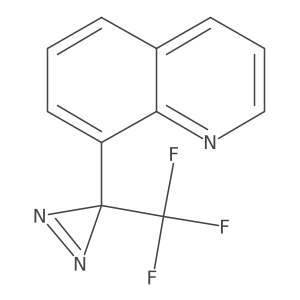 8-(3-(Trifluoromethyl)-3H-diazirin-3-yl)quinoline Structure