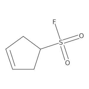 Cyclopent-3-ene-1-sulfonyl fluoride结构式