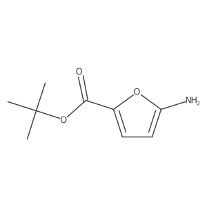 Tert-butyl 5-aminofuran-2-carboxylate Structure