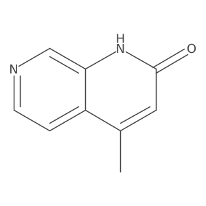 4-Methyl-1,7-naphthyridin-2(1H)-one结构式